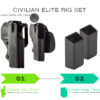 IDPA Civilian Elite Rig Set